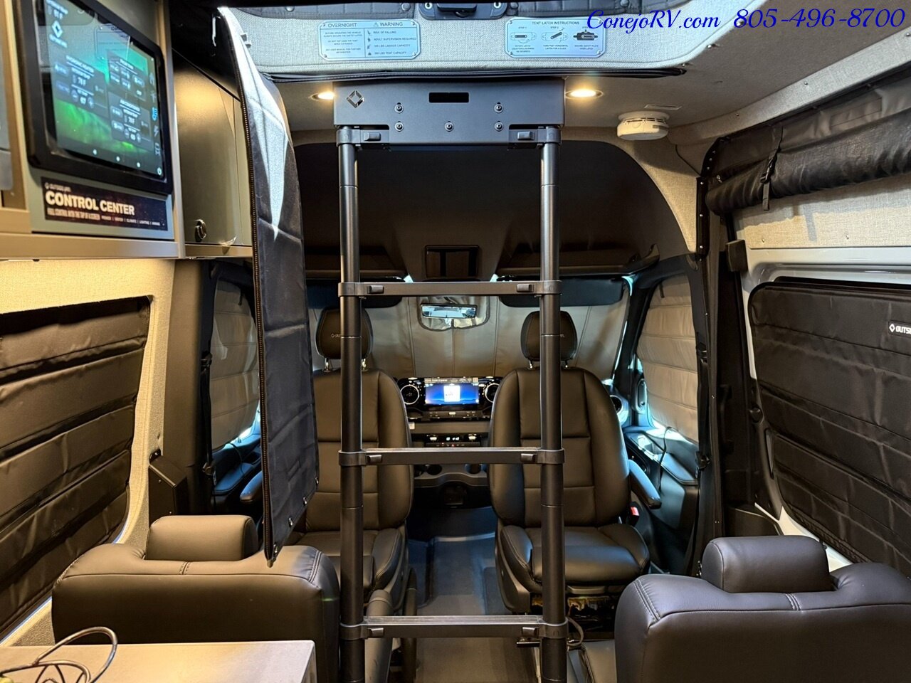 2026 Outside Van Overnight Pop Top Quad Captains Seats 620AH Lithionics  Lithium System Adventure Van - Photo 32 - Thousand Oaks, CA 91360
