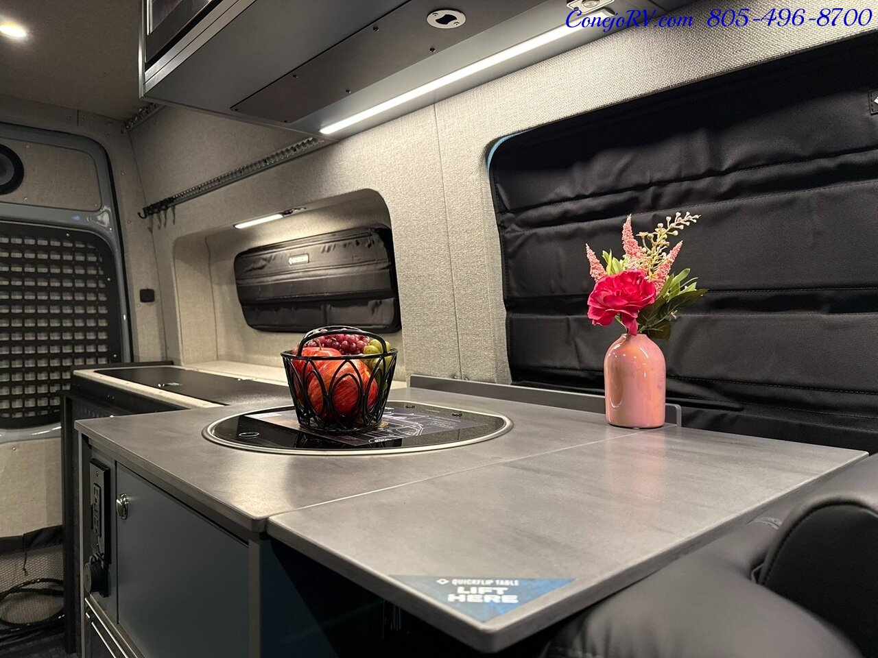 2026 Outside Van Overnight Pop Top Quad Captains Seats 620AH Lithionics  Lithium System Adventure Van - Photo 15 - Thousand Oaks, CA 91360