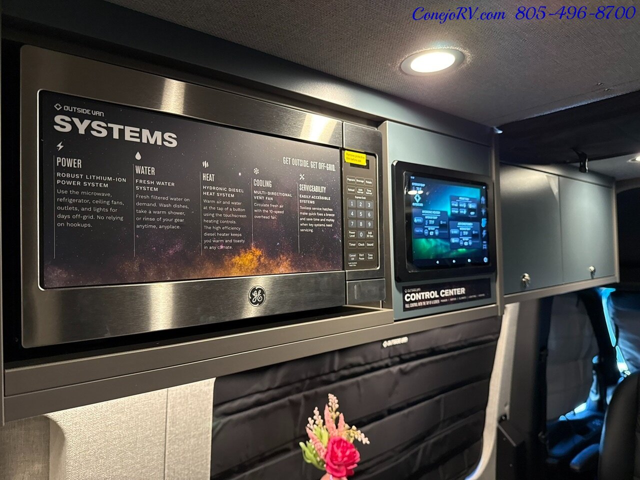 2026 Outside Van Overnight Pop Top Quad Captains Seats 620AH Lithionics  Lithium System Adventure Van - Photo 13 - Thousand Oaks, CA 91360