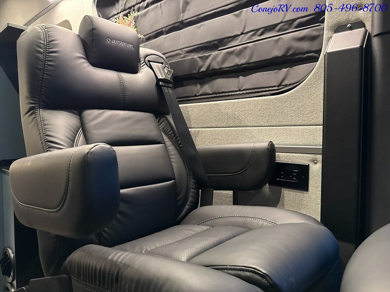 2026 Outside Van Overnight Pop Top Quad Captains Seats 620AH Lithionics  Lithium System Adventure Van - Photo 9 - Thousand Oaks, CA 91360