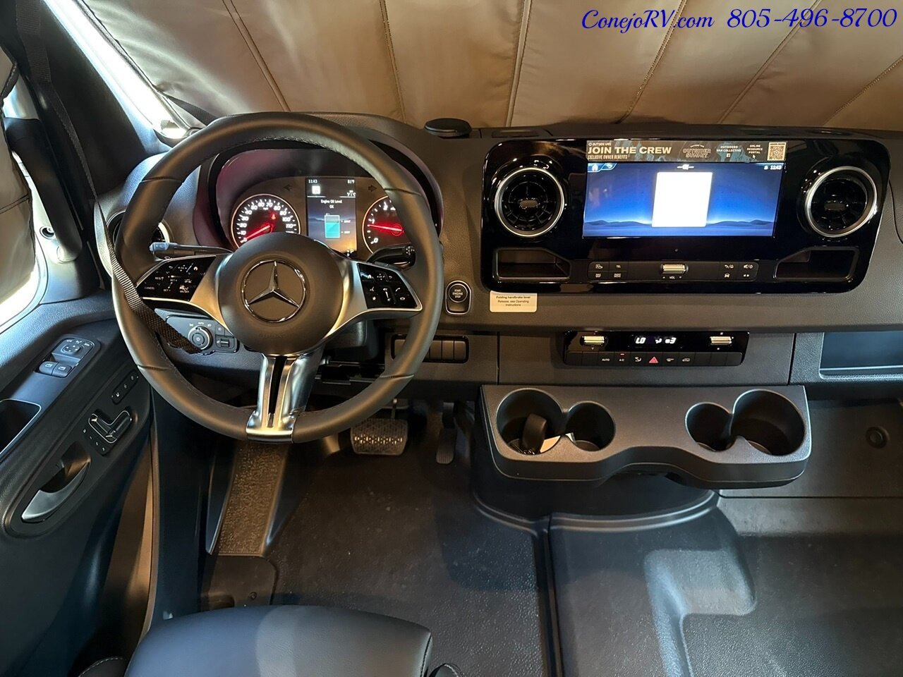 2026 Outside Van Overnight Pop Top Quad Captains Seats 620AH Lithionics  Lithium System Adventure Van - Photo 38 - Thousand Oaks, CA 91360