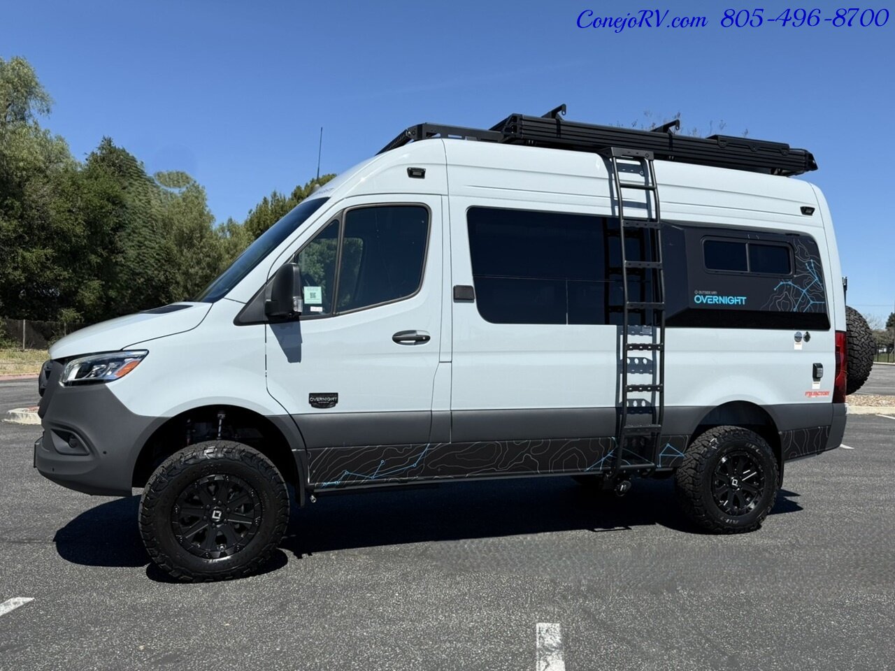 2026 Outside Van Overnight Pop Top Quad Captains Seats 620AH Lithionics  Lithium System Adventure Van - Photo 50 - Thousand Oaks, CA 91360