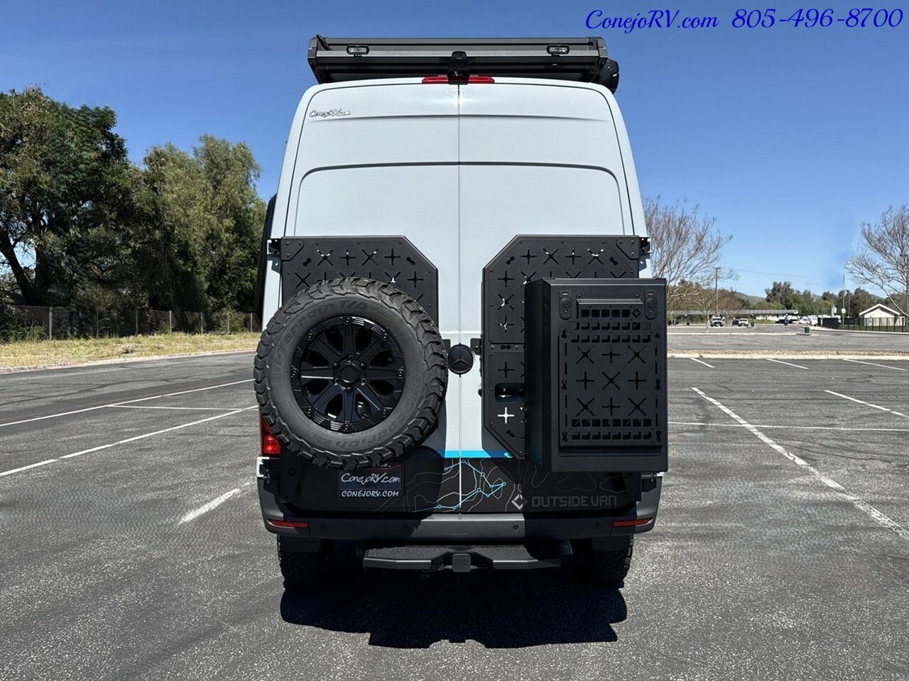 2026 Outside Van Overnight Pop Top Quad Captains Seats 620AH Lithionics  Lithium System Adventure Van - Photo 51 - Thousand Oaks, CA 91360