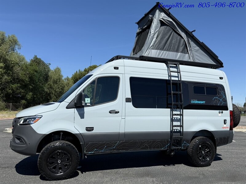 2026 Outside Van Overnight Pop Top Quad Captains Seats 620AH Lithionics  Lithium System Adventure Van