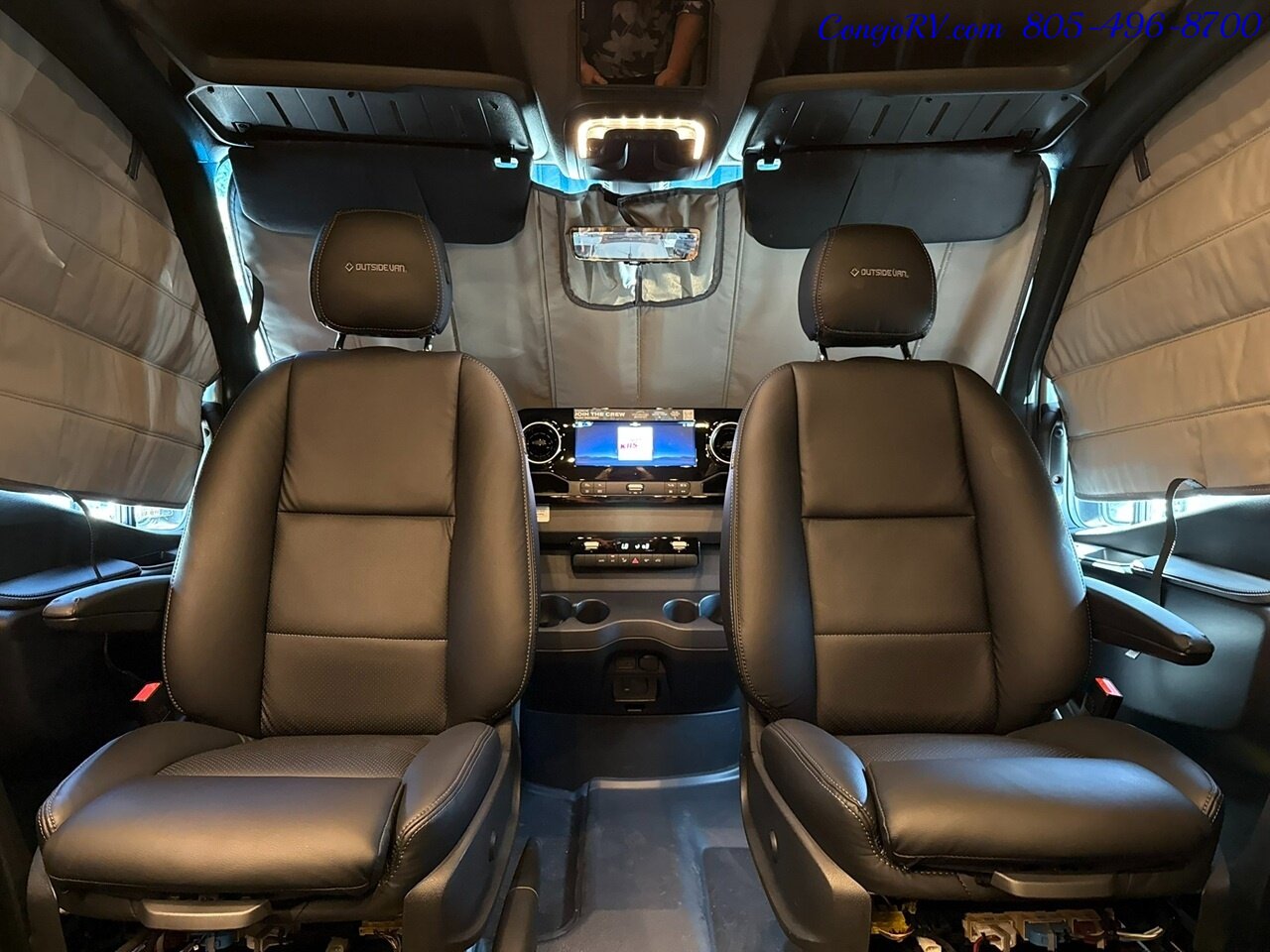 2026 Outside Van Overnight Pop Top Quad Captains Seats 620AH Lithionics  Lithium System Adventure Van - Photo 36 - Thousand Oaks, CA 91360