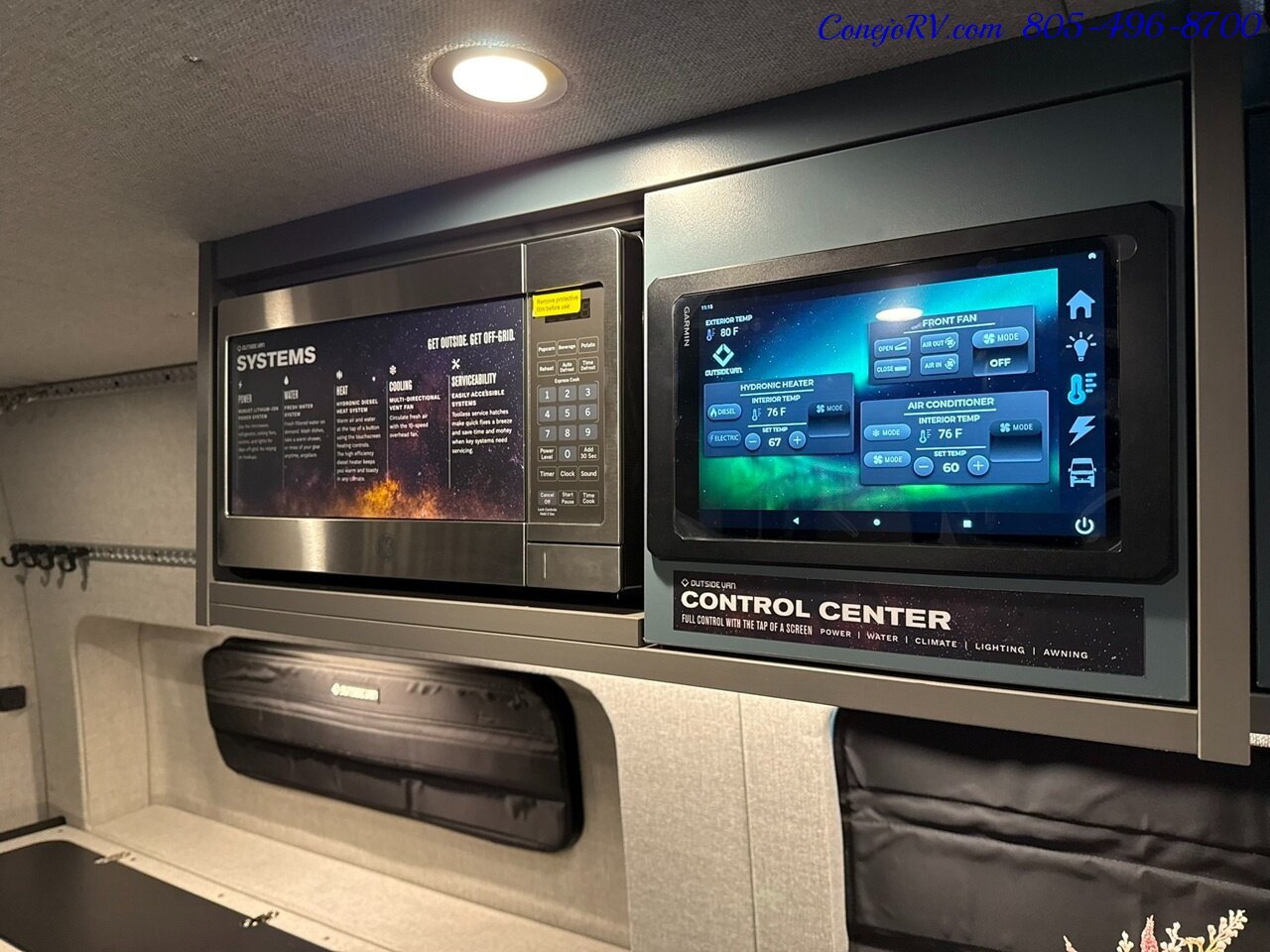 2026 Outside Van Overnight Pop Top Quad Captains Seats 620AH Lithionics  Lithium System Adventure Van - Photo 12 - Thousand Oaks, CA 91360