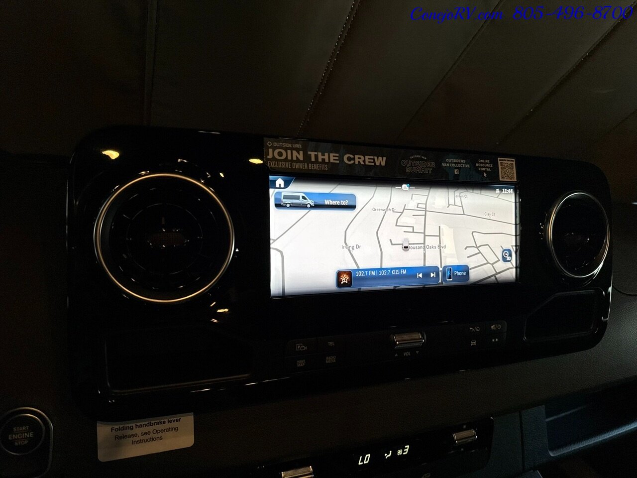 2026 Outside Van Overnight Pop Top Quad Captains Seats 620AH Lithionics  Lithium System Adventure Van - Photo 42 - Thousand Oaks, CA 91360