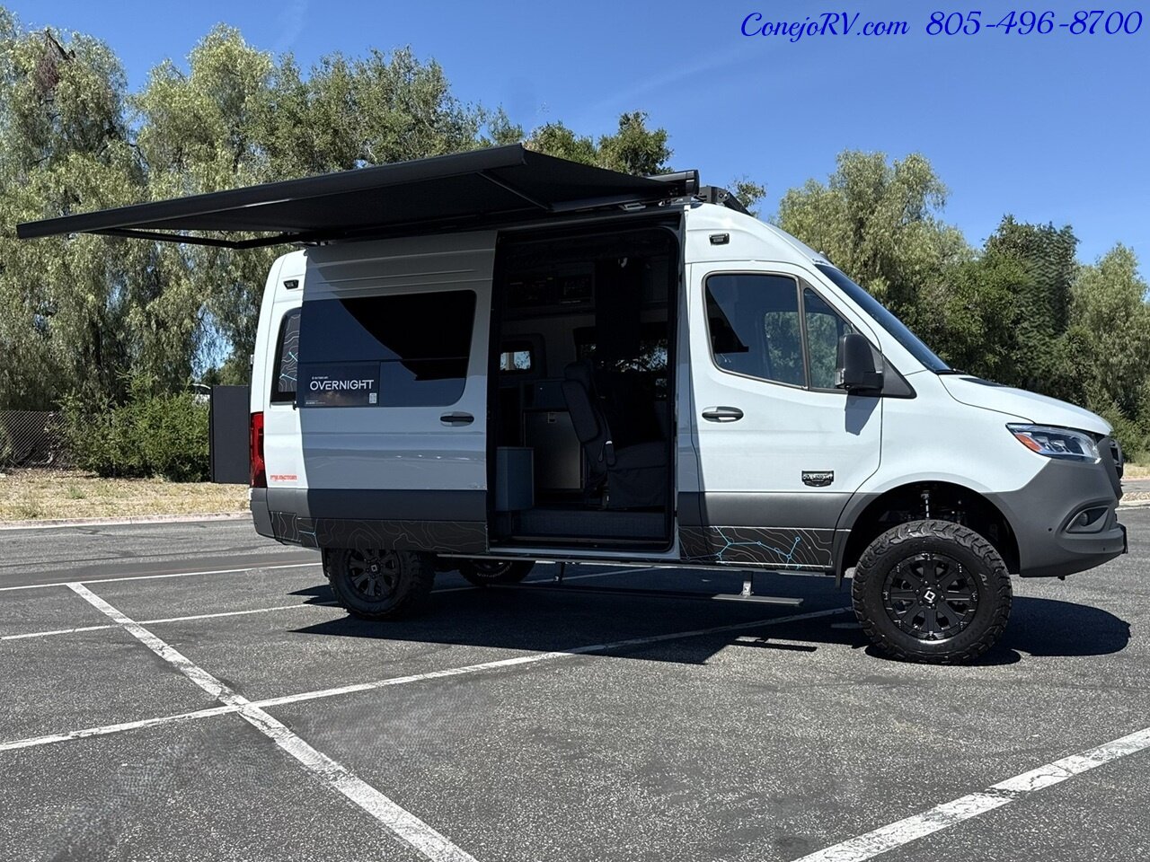 2026 Outside Van Overnight Pop Top Quad Captains Seats 620AH Lithionics  Lithium System Adventure Van - Photo 49 - Thousand Oaks, CA 91360