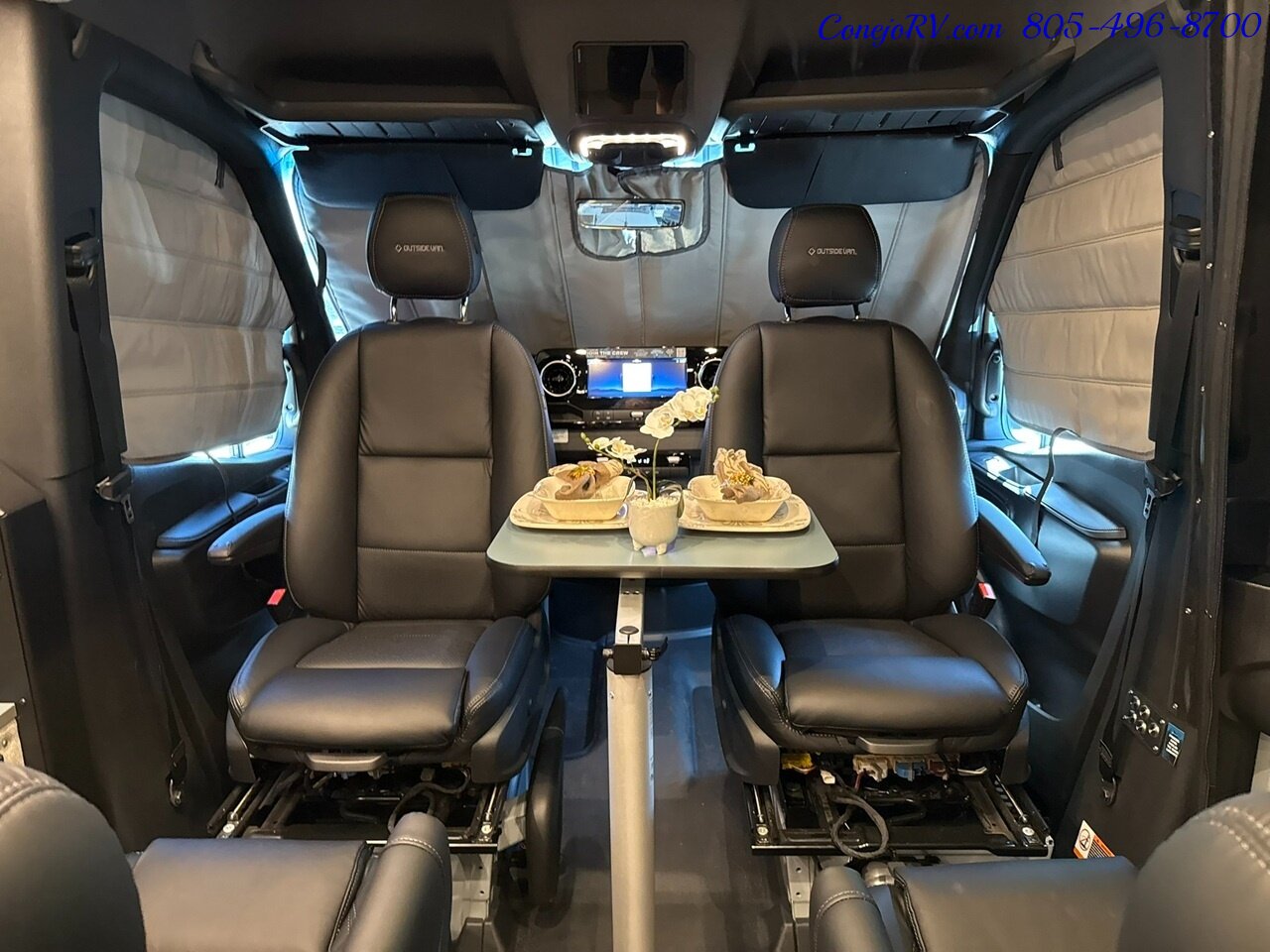 2026 Outside Van Overnight Pop Top Quad Captains Seats 620AH Lithionics  Lithium System Adventure Van - Photo 31 - Thousand Oaks, CA 91360