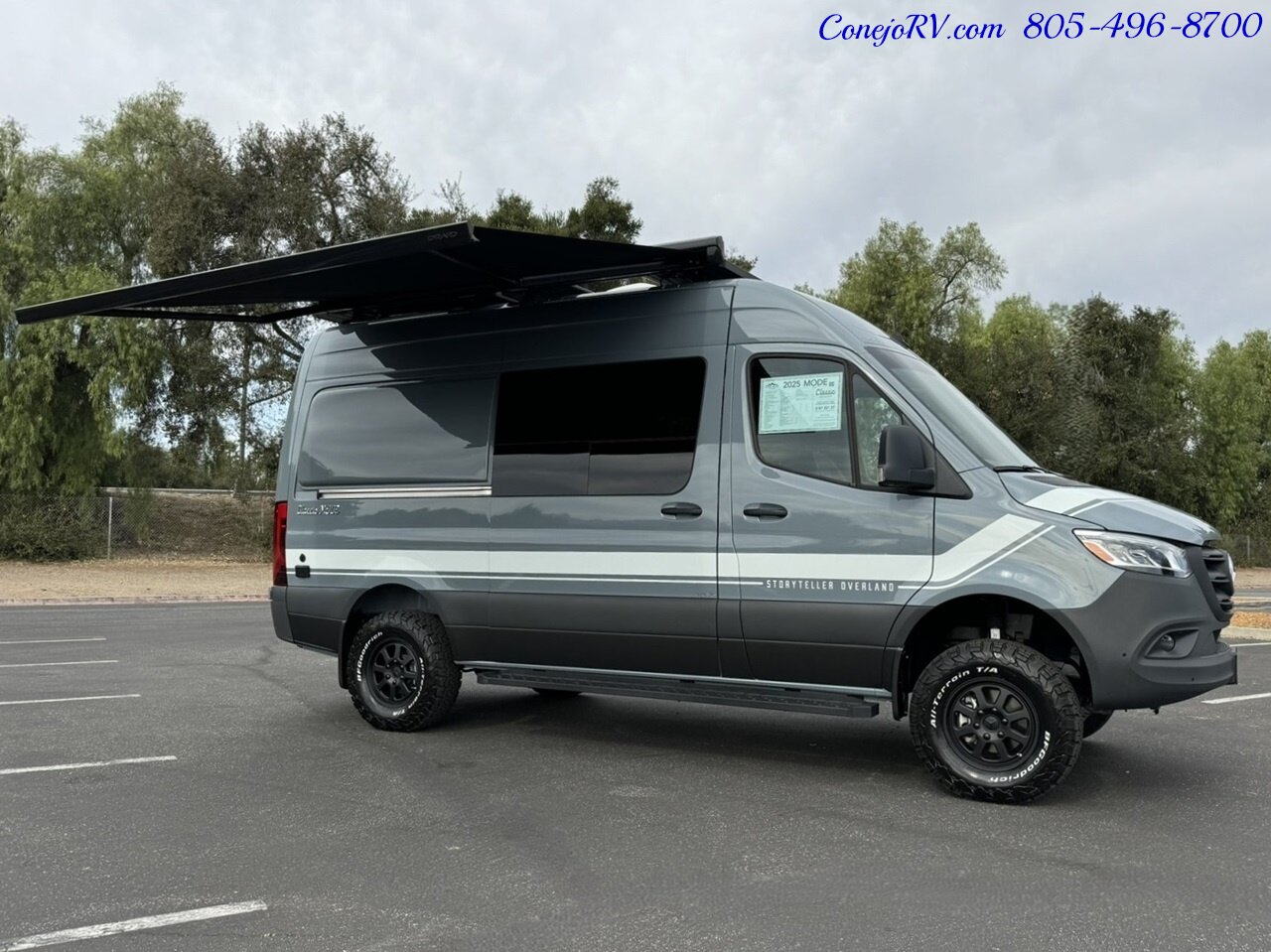 2025 Storyteller Overland Classic Mode OG AWD Lithonics Lithium System Mercedes Sprinter Tur   - Photo 42 - Thousand Oaks, CA 91360