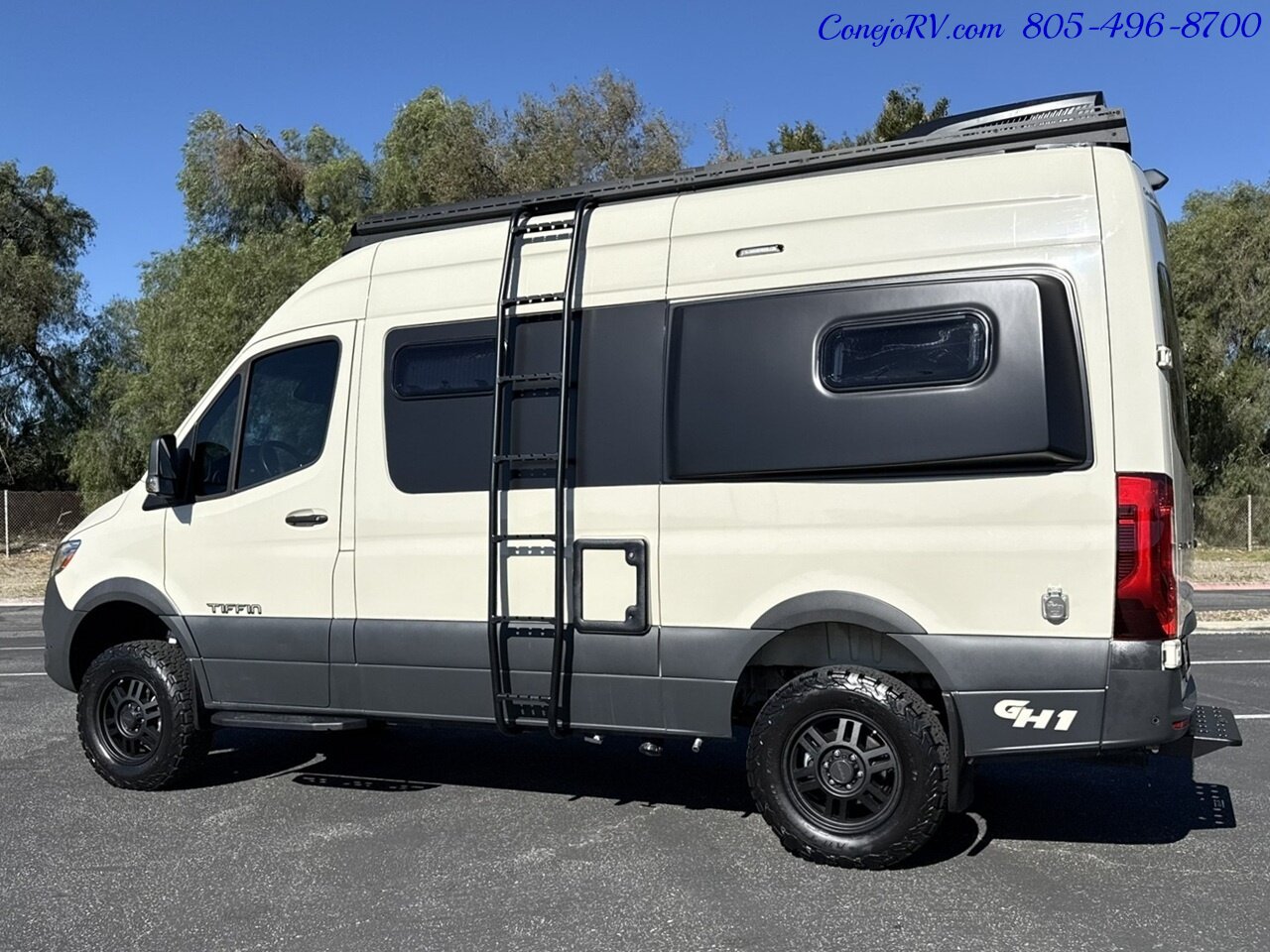 2025 Tiffin GH1 AWD Workstation Sprinter Mercedes Turbo Diesel  Battle Born Lithium Ion Kit 15K Miles - Photo 2 - Thousand Oaks, CA 91360