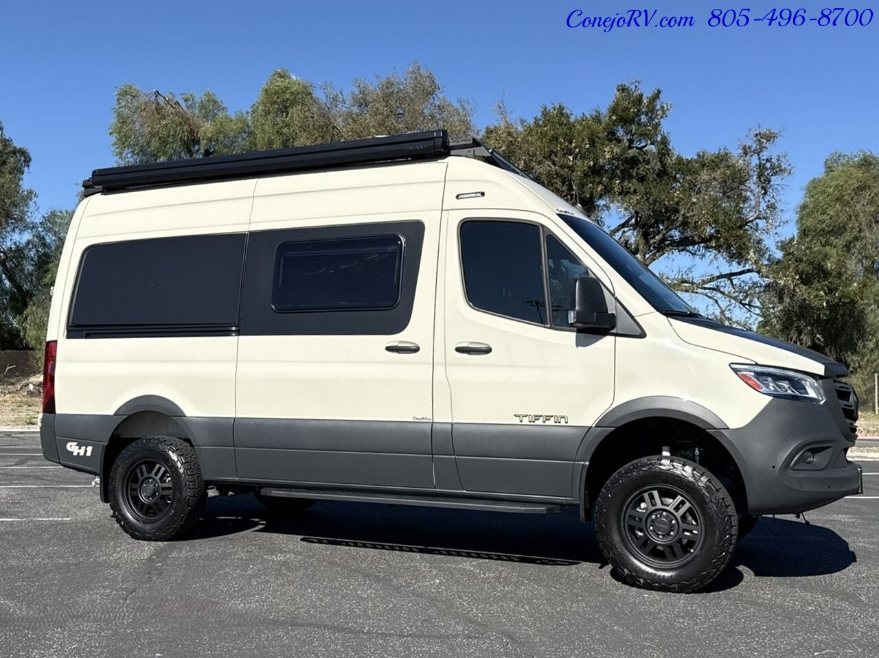 2025 Tiffin GH1 AWD Workstation Sprinter Mercedes Turbo Diesel  Battle Born Lithium Ion Kit 15K Miles - Photo 3 - Thousand Oaks, CA 91360