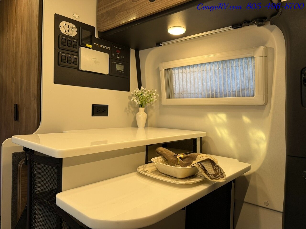 2025 Tiffin GH1 AWD Workstation Sprinter Mercedes Turbo Diesel  Battle Born Lithium Ion Kit 15K Miles - Photo 8 - Thousand Oaks, CA 91360
