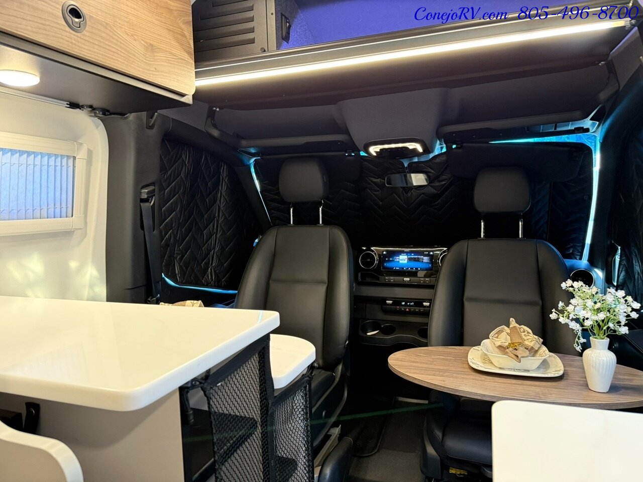 2025 Tiffin GH1 AWD Workstation Sprinter Mercedes Turbo Diesel  Battle Born Lithium Ion Kit 15K Miles - Photo 36 - Thousand Oaks, CA 91360