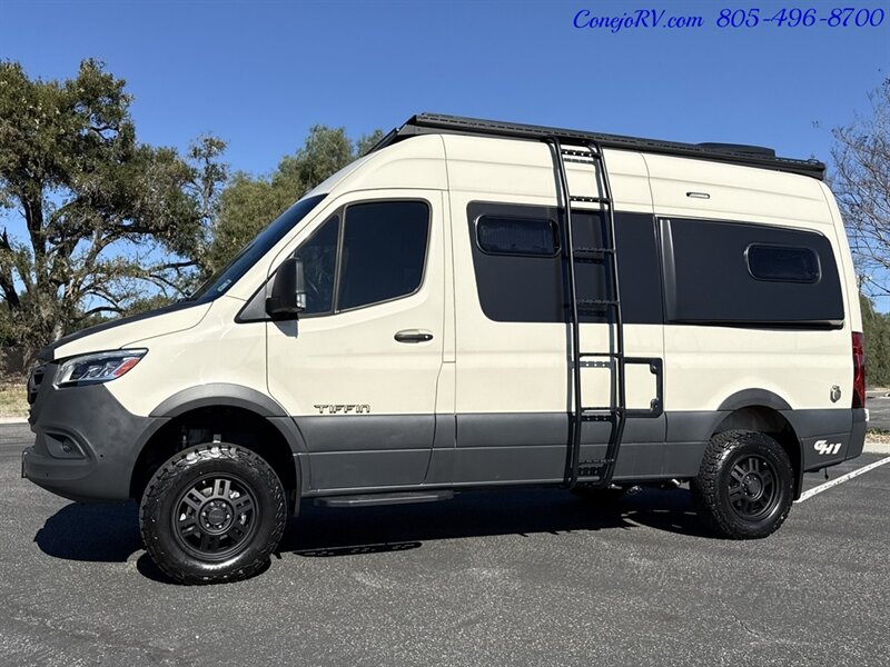 2025 Tiffin GH1 AWD Workstation Sprinter Mercedes Turbo Diesel  Battle Born Lithium Ion Kit 15K Miles