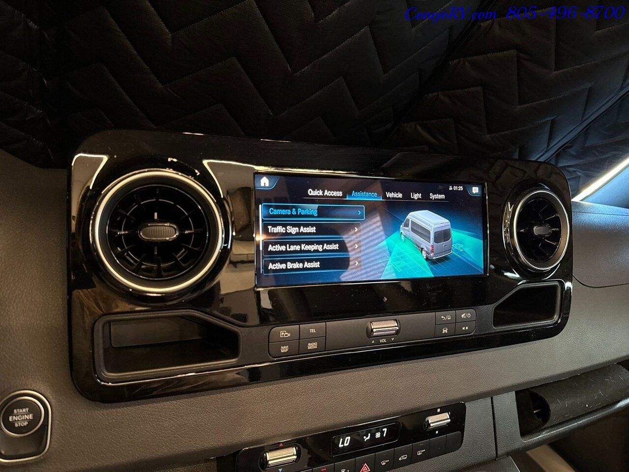 2025 Tiffin GH1 AWD Workstation Sprinter Mercedes Turbo Diesel  Battle Born Lithium Ion Kit 15K Miles - Photo 43 - Thousand Oaks, CA 91360