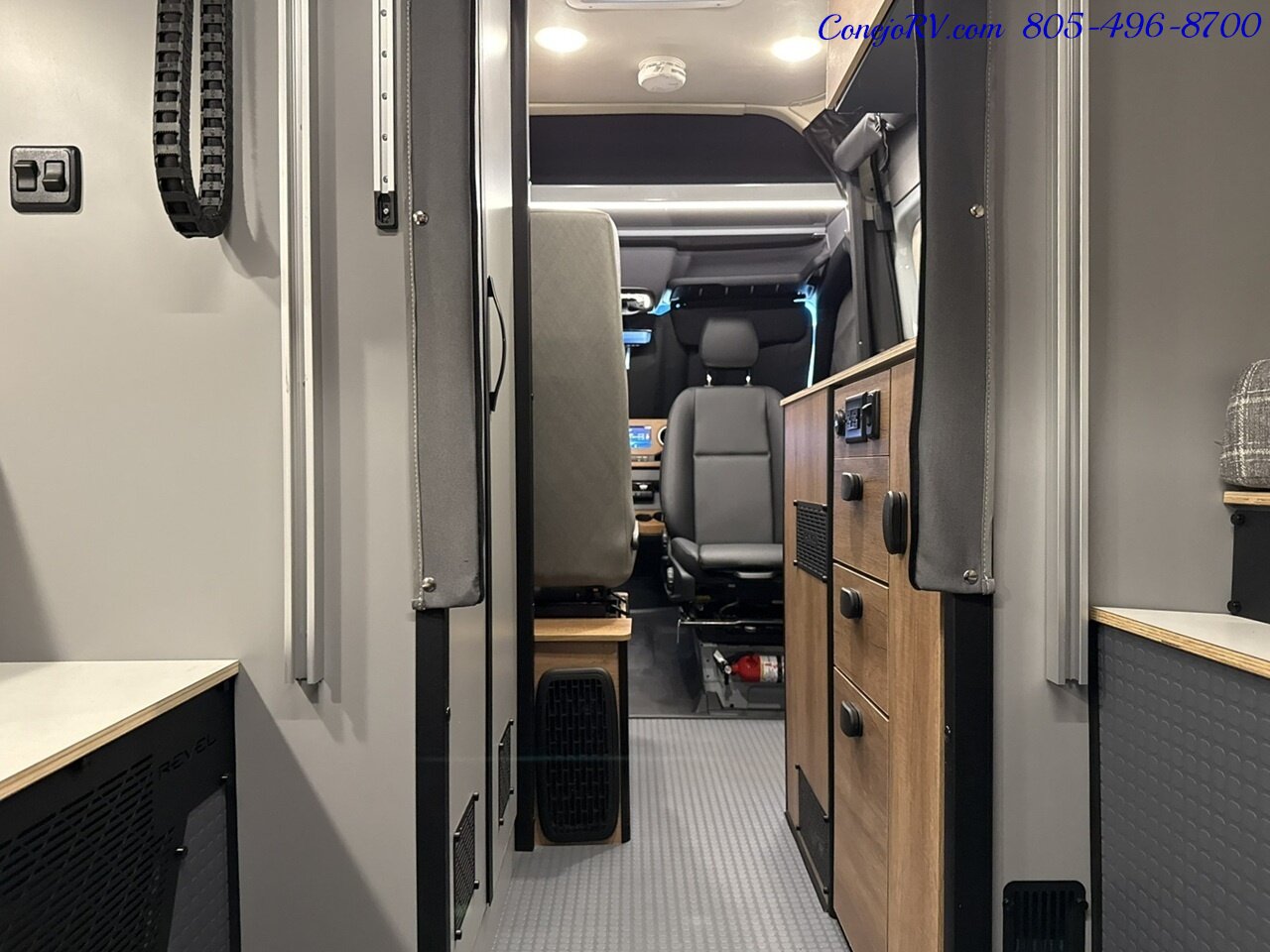 2026 Winnebago Revel 44E AWD Sprinter Mercedes Turbo Diesel  8.4KWH Lithionics System Dealer Demo 4K Miles - Photo 28 - Thousand Oaks, CA 91360