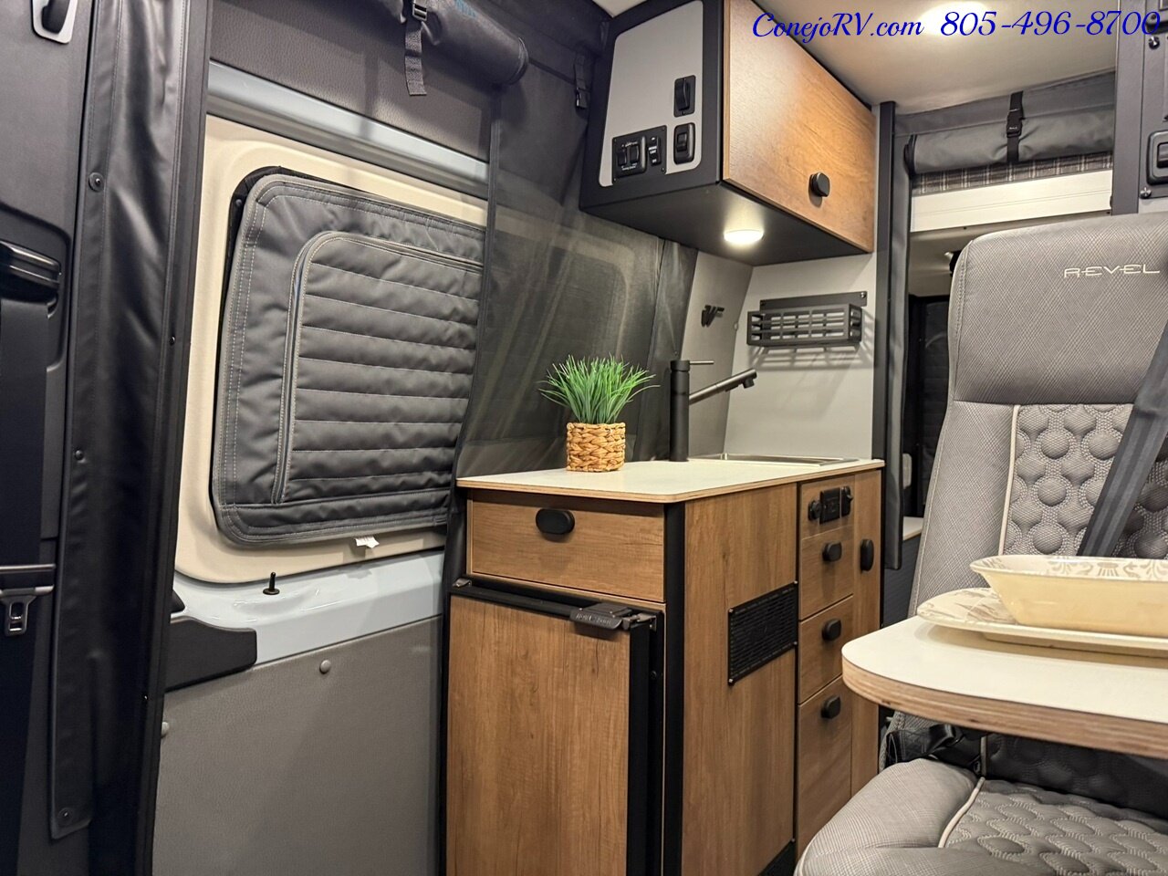 2026 Winnebago Revel 44E AWD Sprinter Mercedes Turbo Diesel  8.4KWH Lithionics System Dealer Demo 4K Miles - Photo 7 - Thousand Oaks, CA 91360