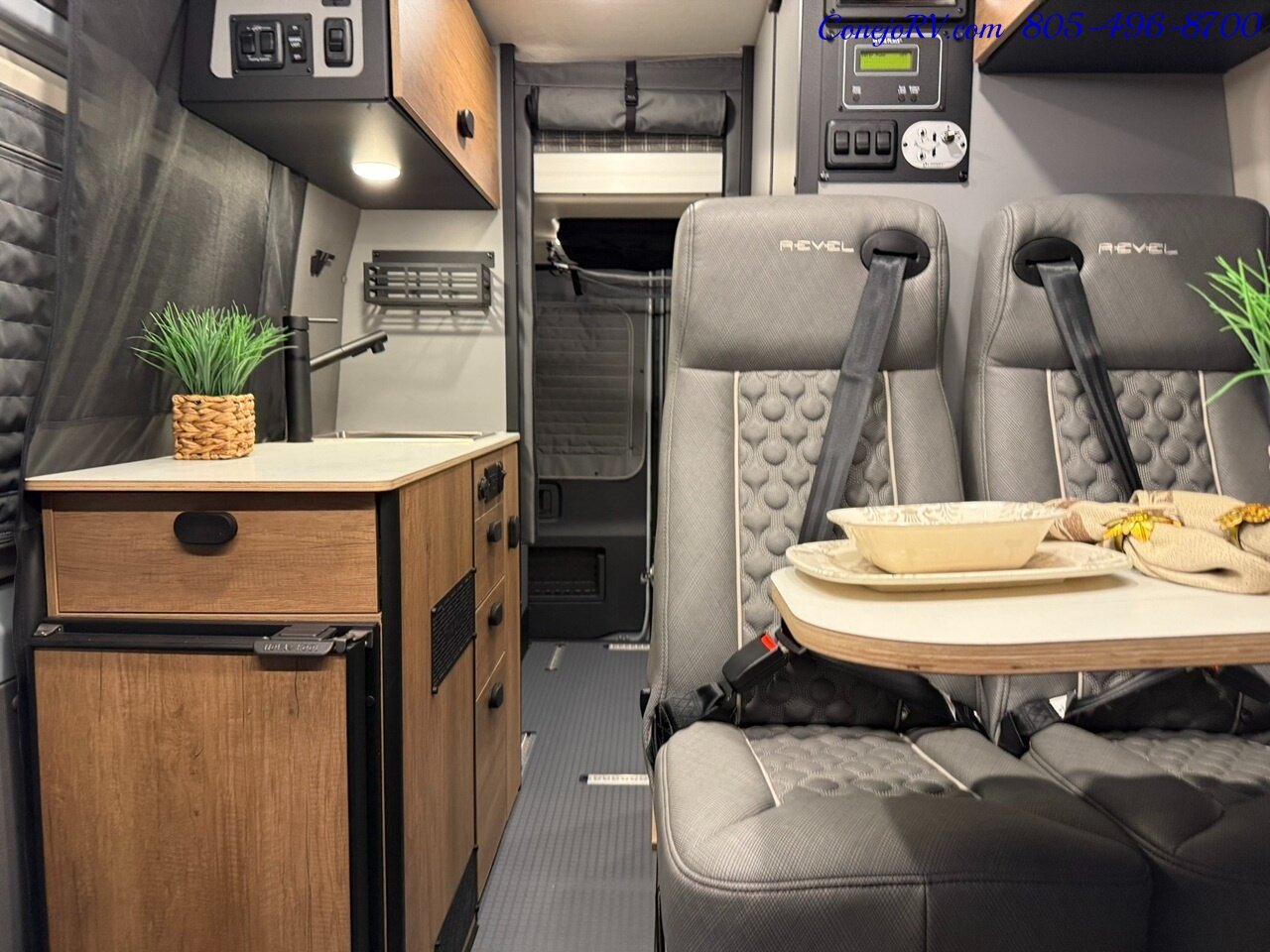 2026 Winnebago Revel 44E AWD Sprinter Mercedes Turbo Diesel  8.4KWH Lithionics System Dealer Demo 4K Miles - Photo 5 - Thousand Oaks, CA 91360