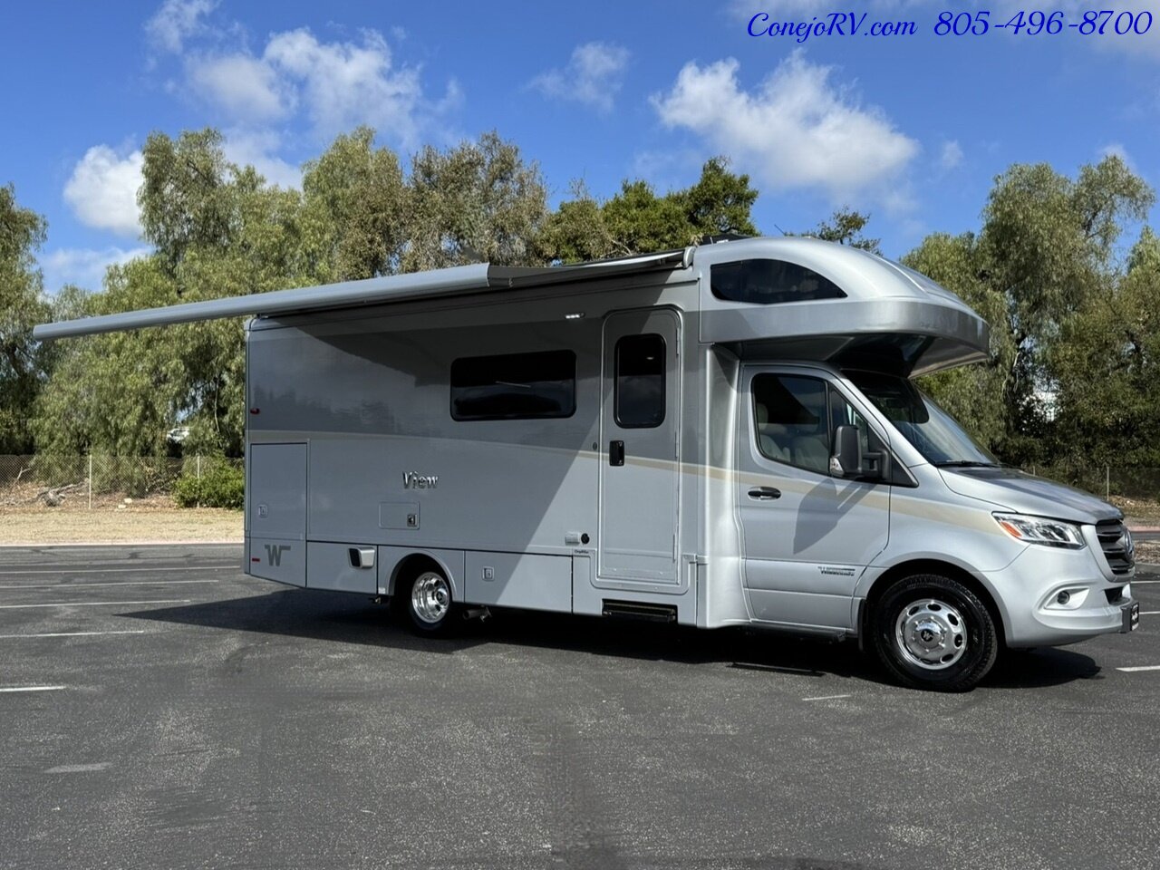 2025 Winnebago View 24T Slide-Out Murphy Bed Mercedes Turbo Diesel Full Body Paint 4k Miles - Photo 39 - Thousand Oaks, CA 91360