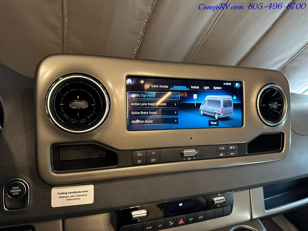 2025 Winnebago View 24T Slide-Out Murphy Bed Mercedes Turbo Diesel Full Body Paint 4k Miles - Photo 37 - Thousand Oaks, CA 91360