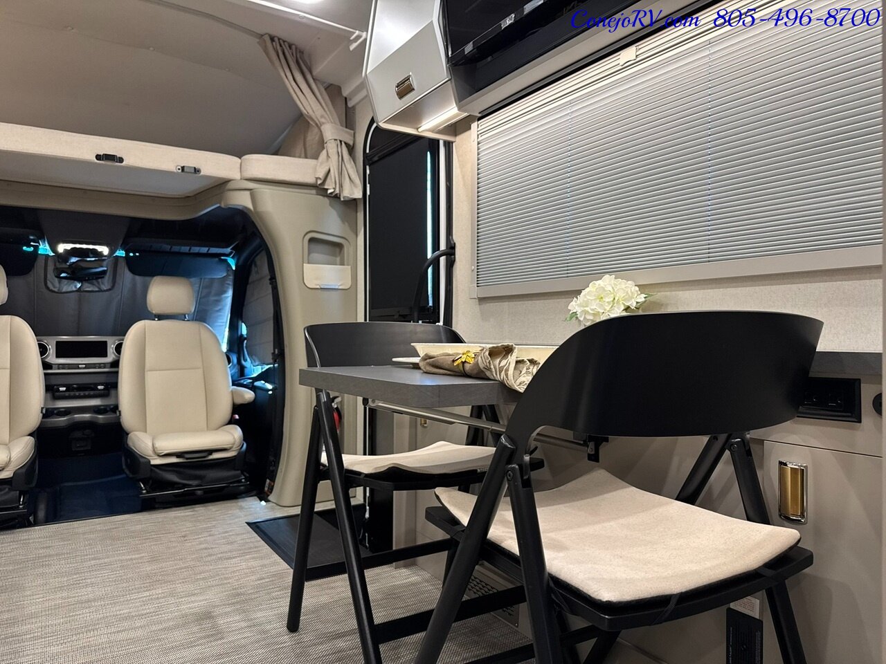 2025 Winnebago View 24T Slide-Out Murphy Bed Mercedes Turbo Diesel Full Body Paint 4k Miles - Photo 19 - Thousand Oaks, CA 91360