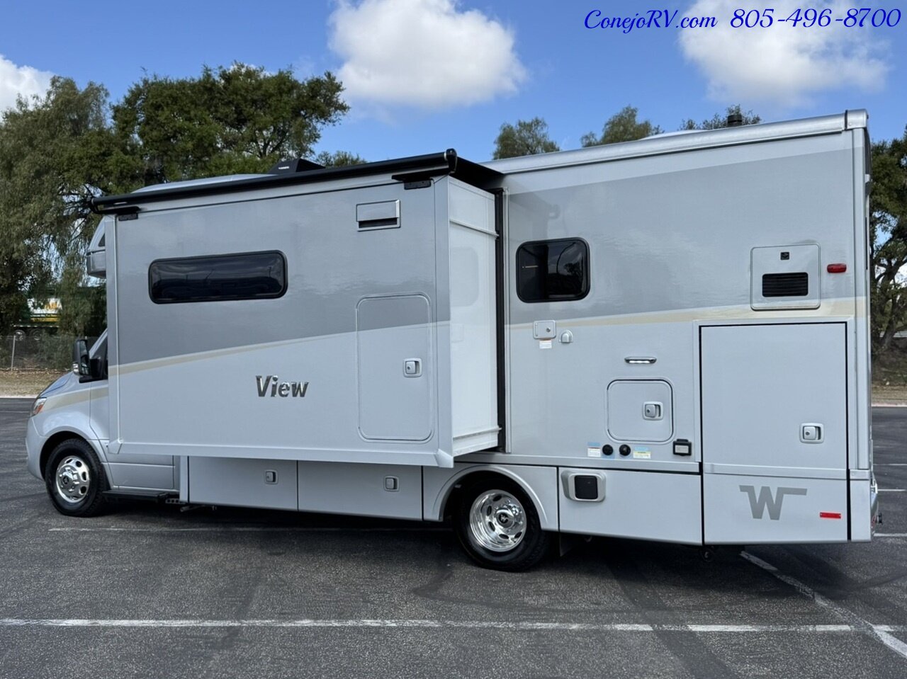 2025 Winnebago View 24T Slide-Out Murphy Bed Mercedes Turbo Diesel Full Body Paint 4k Miles - Photo 2 - Thousand Oaks, CA 91360