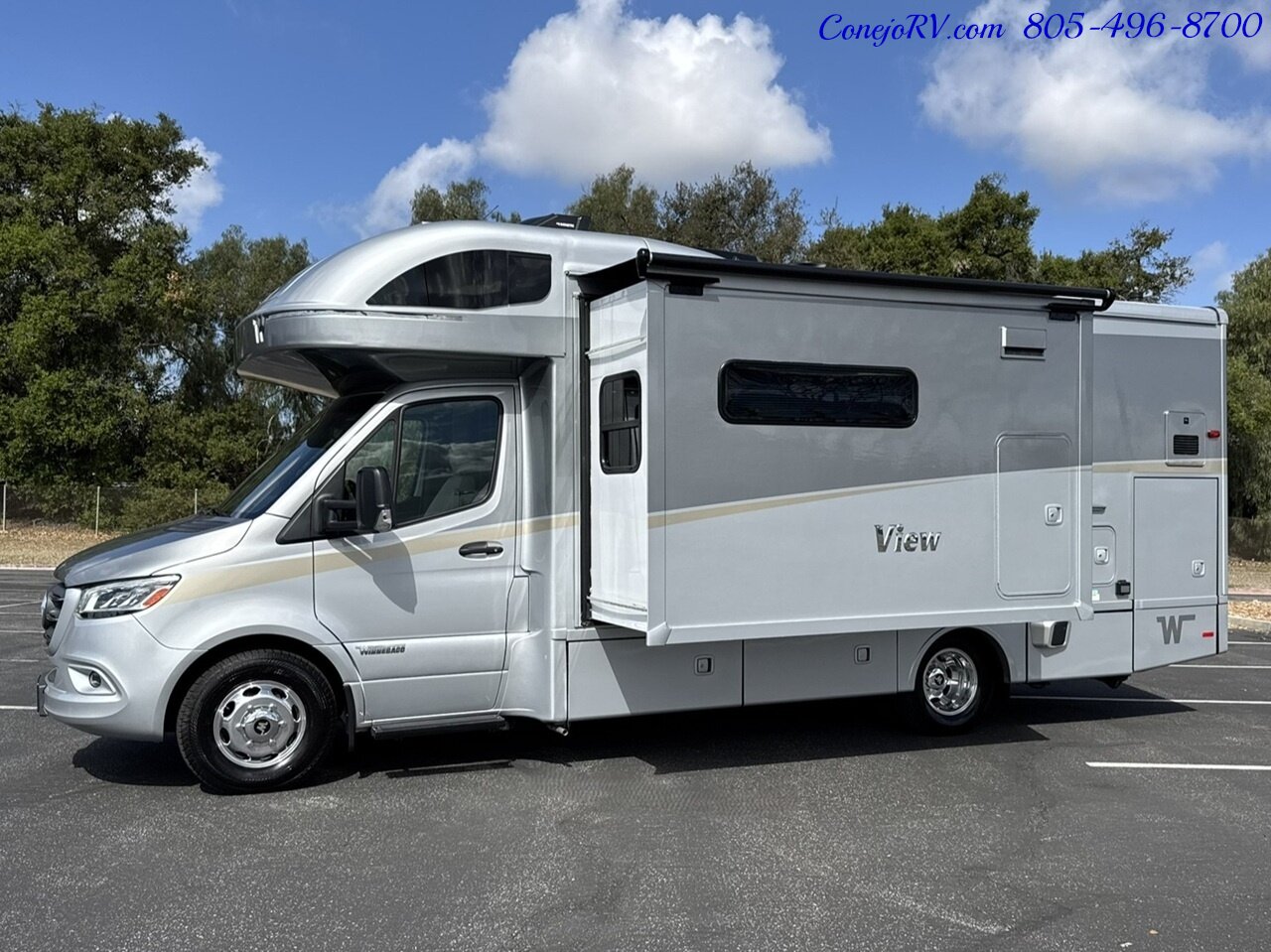 2025 Winnebago View 24T Slide-Out Murphy Bed Mercedes Turbo Diesel Full Body Paint 4k Miles - Photo 1 - Thousand Oaks, CA 91360