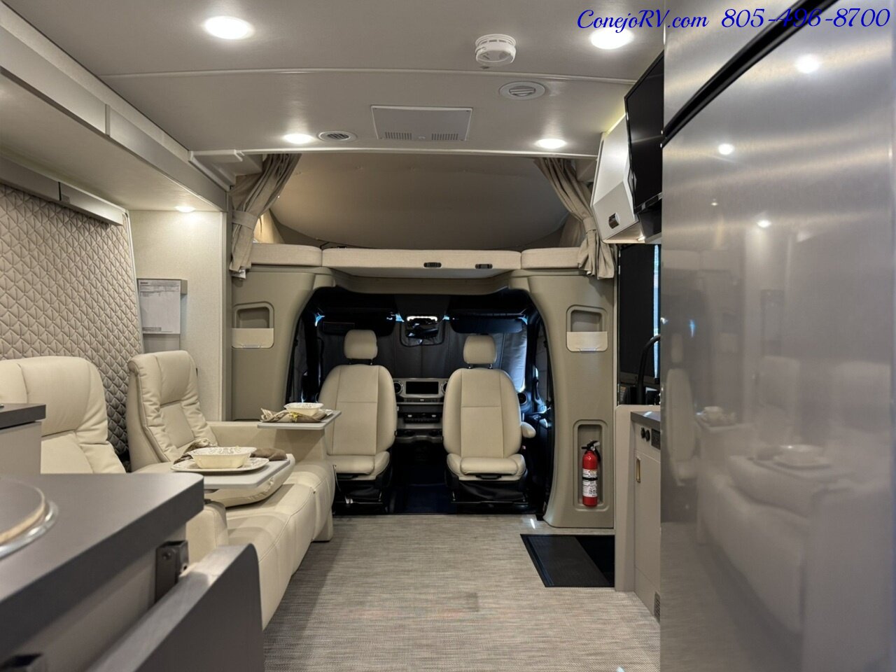 2025 Winnebago View 24T Slide-Out Murphy Bed Mercedes Turbo Diesel Full Body Paint 4k Miles - Photo 22 - Thousand Oaks, CA 91360