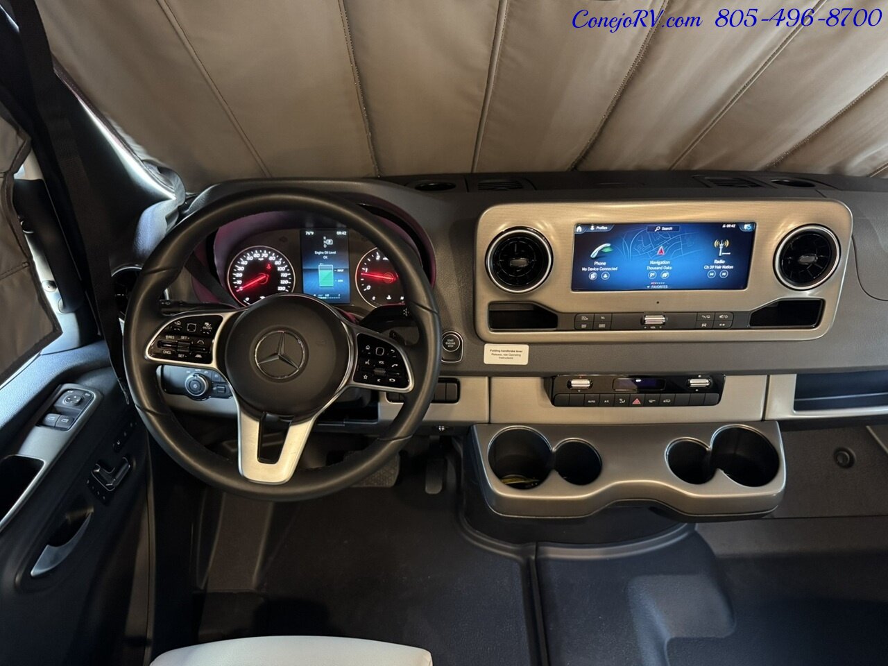 2025 Winnebago View 24T Slide-Out Murphy Bed Mercedes Turbo Diesel Full Body Paint 4k Miles - Photo 33 - Thousand Oaks, CA 91360