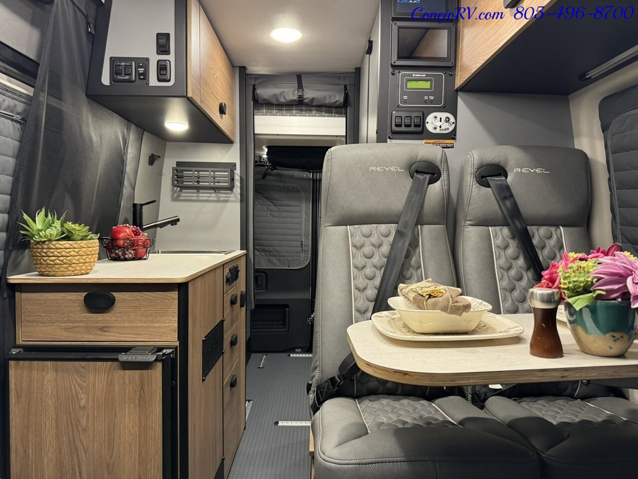 2025 Winnebago Revel 44E AWD Sprinter Mercedes Turbo Diesel, 8.4KWH  Lithionics System - Photo 5 - Thousand Oaks, CA 91360