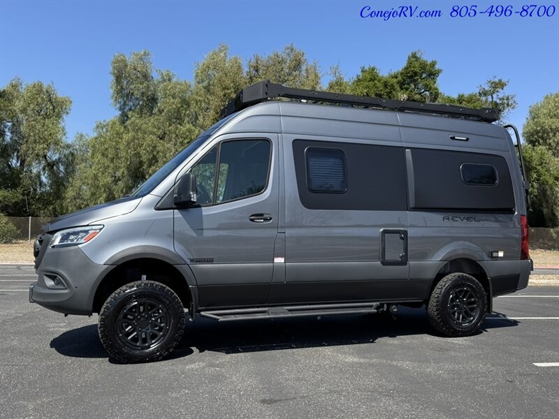 2025 Winnebago Revel 44E AWD Sprinter Mercedes Turbo Diesel, 8.4KWH  Lithionics System
