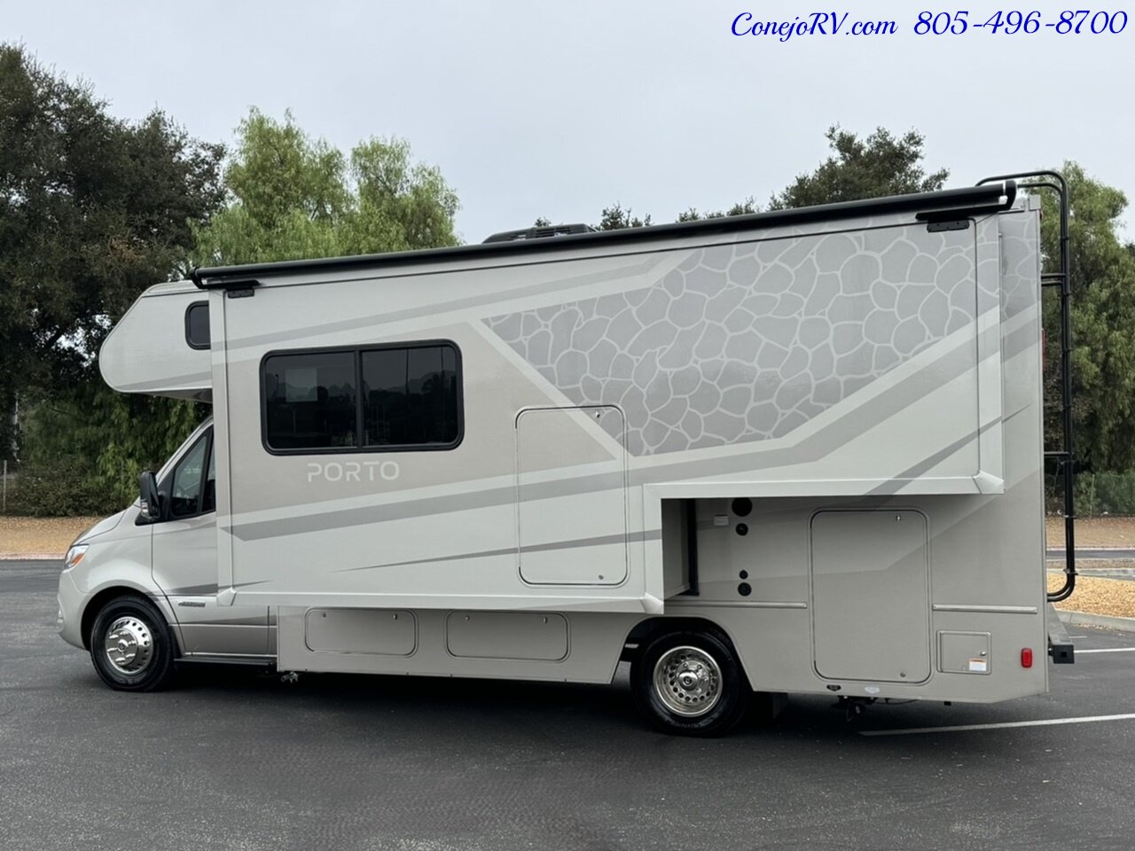 2025 Winnebago Porto 24P Full Wall Slide-Out Mercedes Turbo Diesel  Full Body Paint - Photo 2 - Thousand Oaks, CA 91360