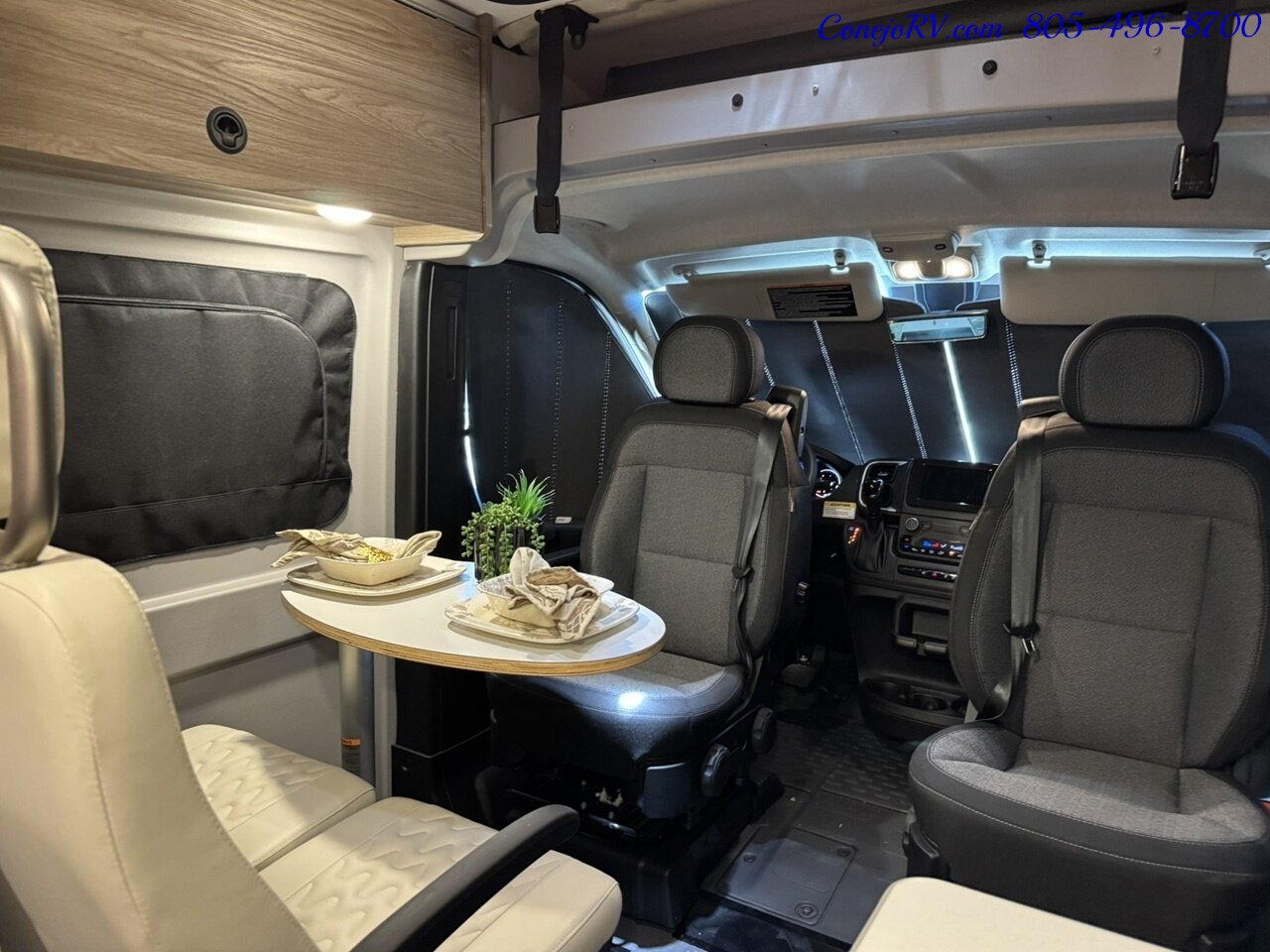 2025 Winnebago Solis 59P Pop Top Full Galley Convertible Couch Roof AC - Photo 29 - Thousand Oaks, CA 91360