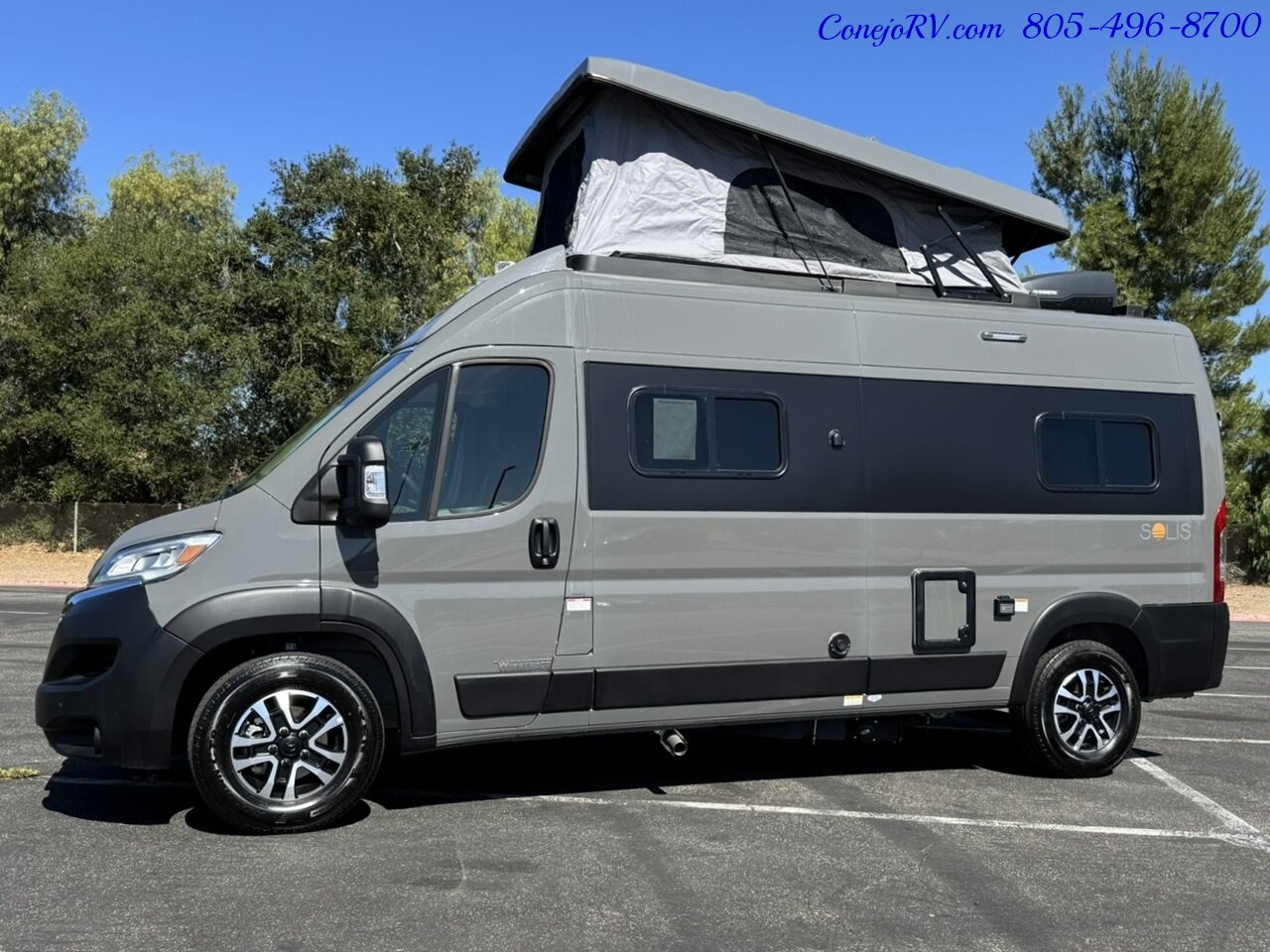 2025 Winnebago Solis 59P Pop Top Full Galley Convertible Couch Roof AC - Photo 1 - Thousand Oaks, CA 91360