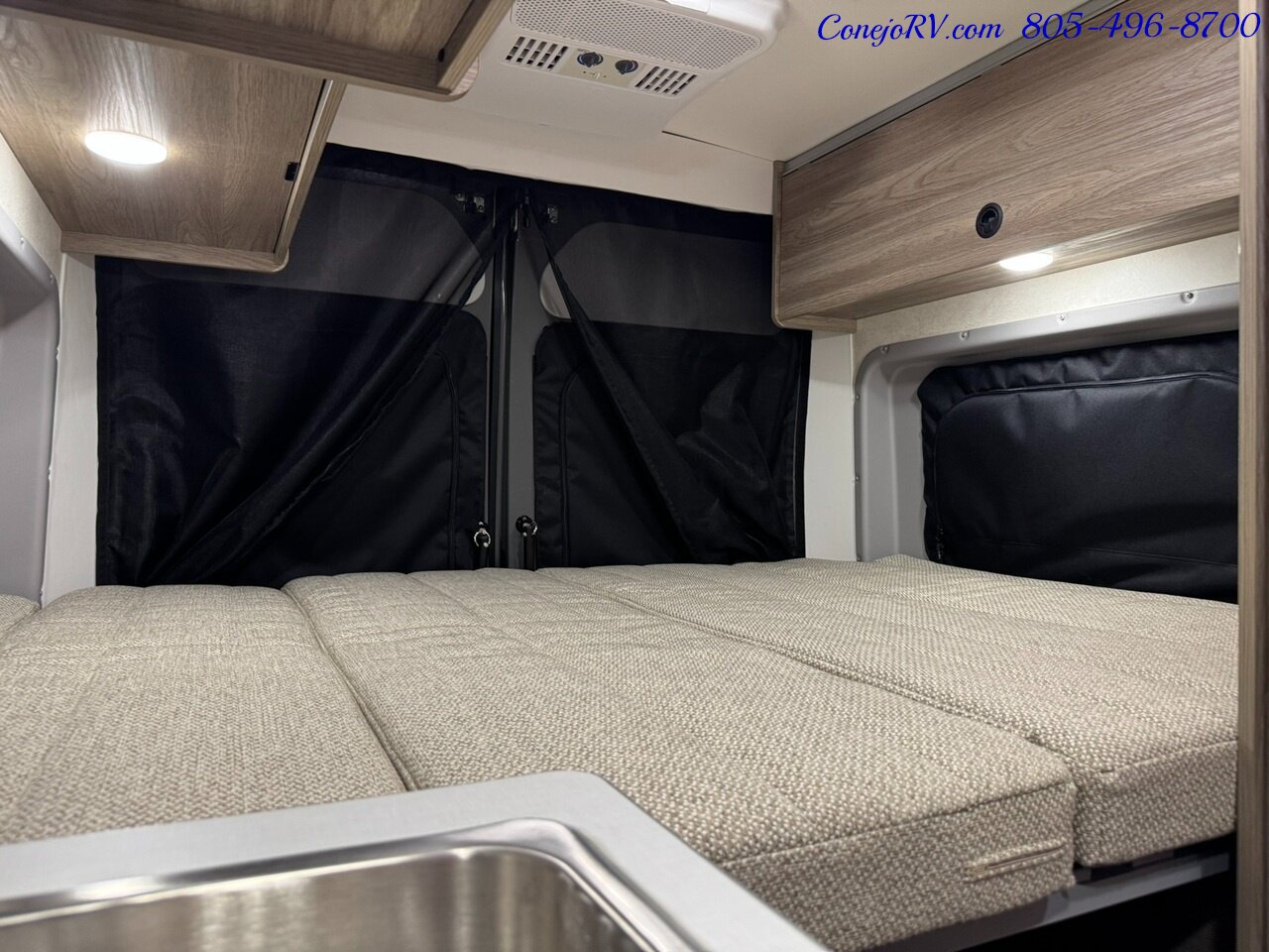 2025 Winnebago Solis 59P Pop Top Full Galley Convertible Couch Roof AC - Photo 23 - Thousand Oaks, CA 91360