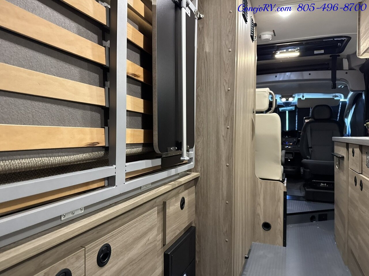 2025 Winnebago Solis 59P Pop Top Full Galley Convertible Couch Roof AC - Photo 27 - Thousand Oaks, CA 91360