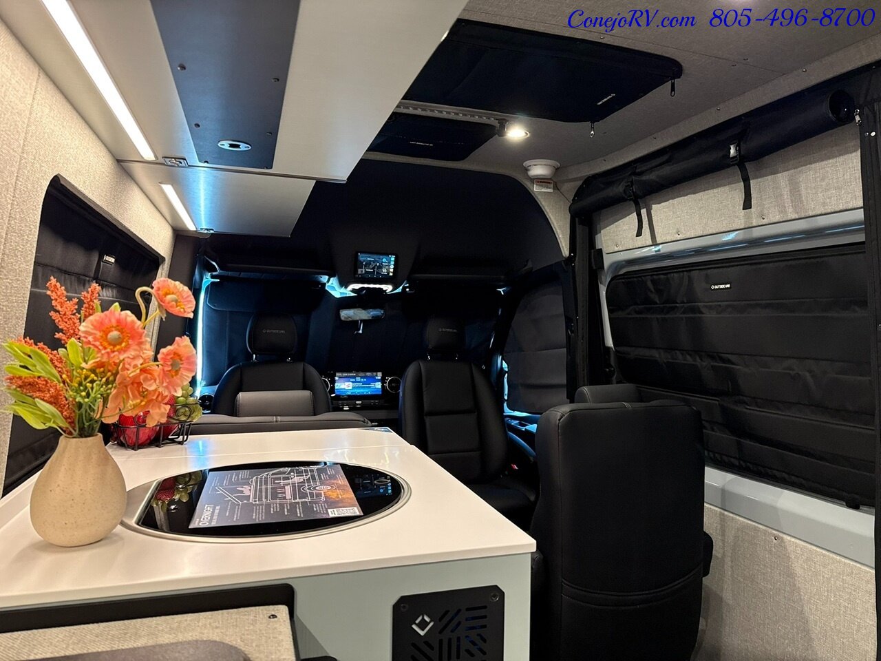 2026 Outside Van Overnight Pop Top Quad Captains Seats 620AH Lithionics Lithium System Adventure Van - Photo 27 - Thousand Oaks, CA 91360