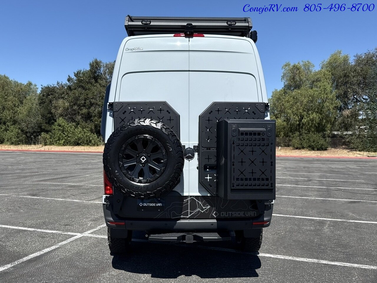 2026 Outside Van Overnight Pop Top Quad Captains Seats 620AH Lithionics Lithium System Adventure Van - Photo 45 - Thousand Oaks, CA 91360