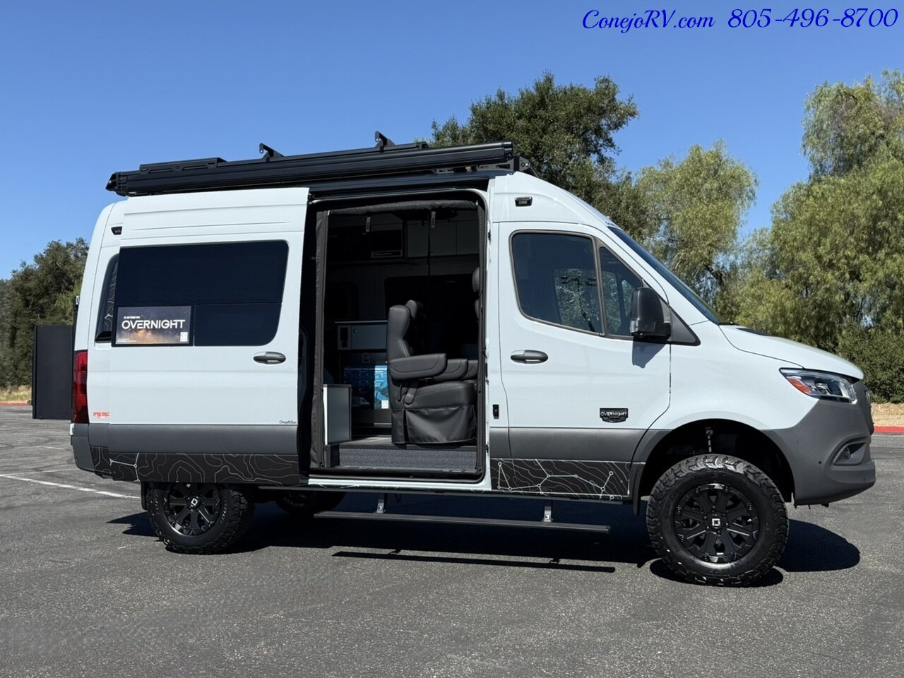 2026 Outside Van Overnight Pop Top Quad Captains Seats 620AH Lithionics Lithium System Adventure Van - Photo 44 - Thousand Oaks, CA 91360