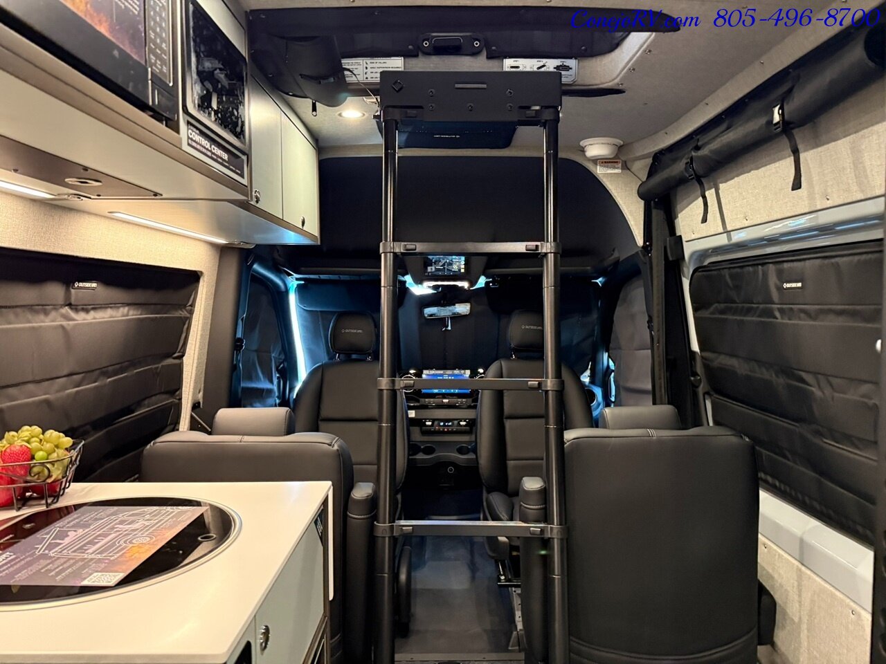 2026 Outside Van Overnight Pop Top Quad Captains Seats 620AH Lithionics Lithium System Adventure Van - Photo 30 - Thousand Oaks, CA 91360