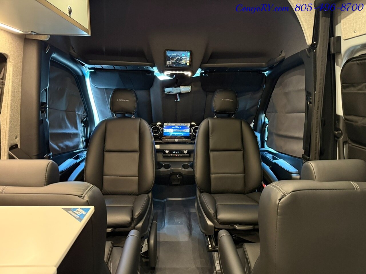 2026 Outside Van Overnight Pop Top Quad Captains Seats 620AH Lithionics Lithium System Adventure Van - Photo 29 - Thousand Oaks, CA 91360