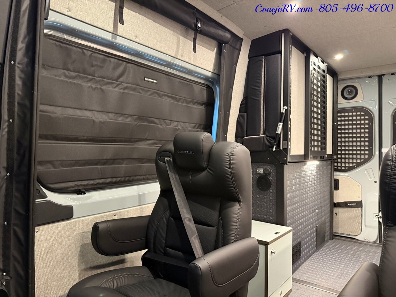2026 Outside Van Overnight Pop Top Quad Captains Seats 620AH Lithionics Lithium System Adventure Van - Photo 7 - Thousand Oaks, CA 91360