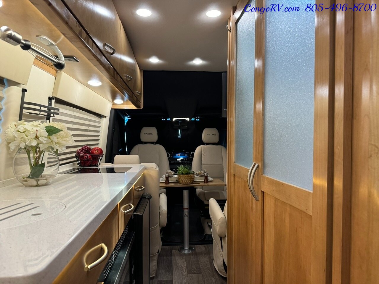 2021 Coachmen Galleria 24Q 4x4 Li3 Power Rear Lounge Quad Captains Chairs  Turbo Diesel Sprinter - Photo 31 - Thousand Oaks, CA 91360