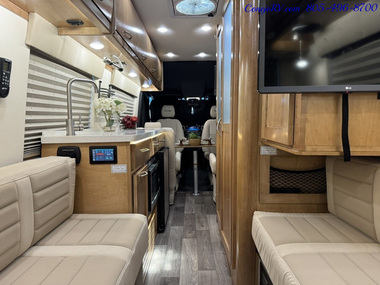 2021 Coachmen Galleria 24Q 4x4 Li3 Power Rear Lounge Quad Captains Chairs  Turbo Diesel Sprinter - Photo 28 - Thousand Oaks, CA 91360