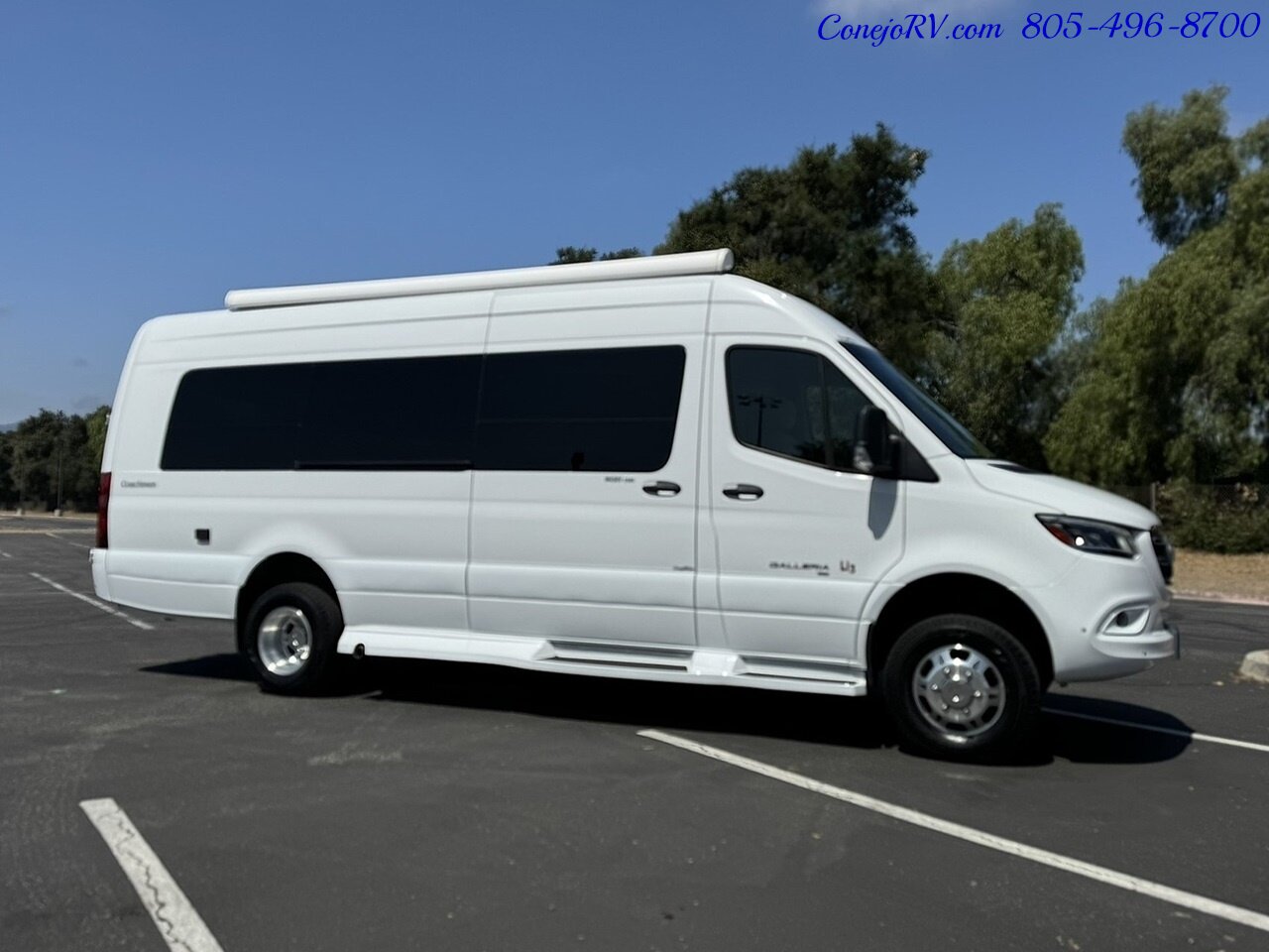 2021 Coachmen Galleria 24Q 4x4 Li3 Power Rear Lounge Quad Captains Chairs  Turbo Diesel Sprinter - Photo 3 - Thousand Oaks, CA 91360