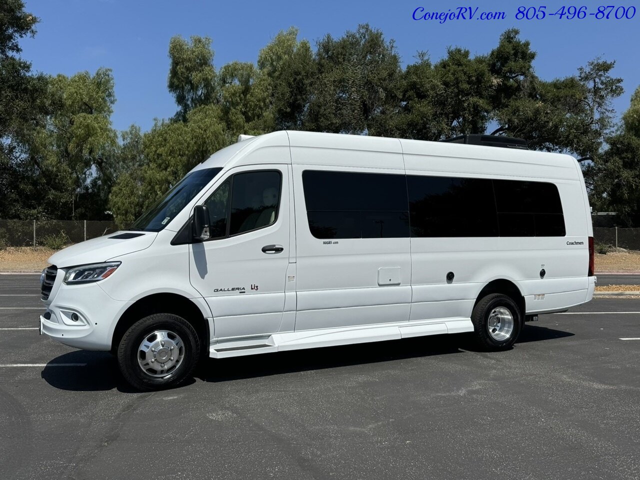 2021 Coachmen Galleria 24Q 4x4 Li3 Power Rear Lounge Quad Captains Chairs  Turbo Diesel Sprinter - Photo 1 - Thousand Oaks, CA 91360