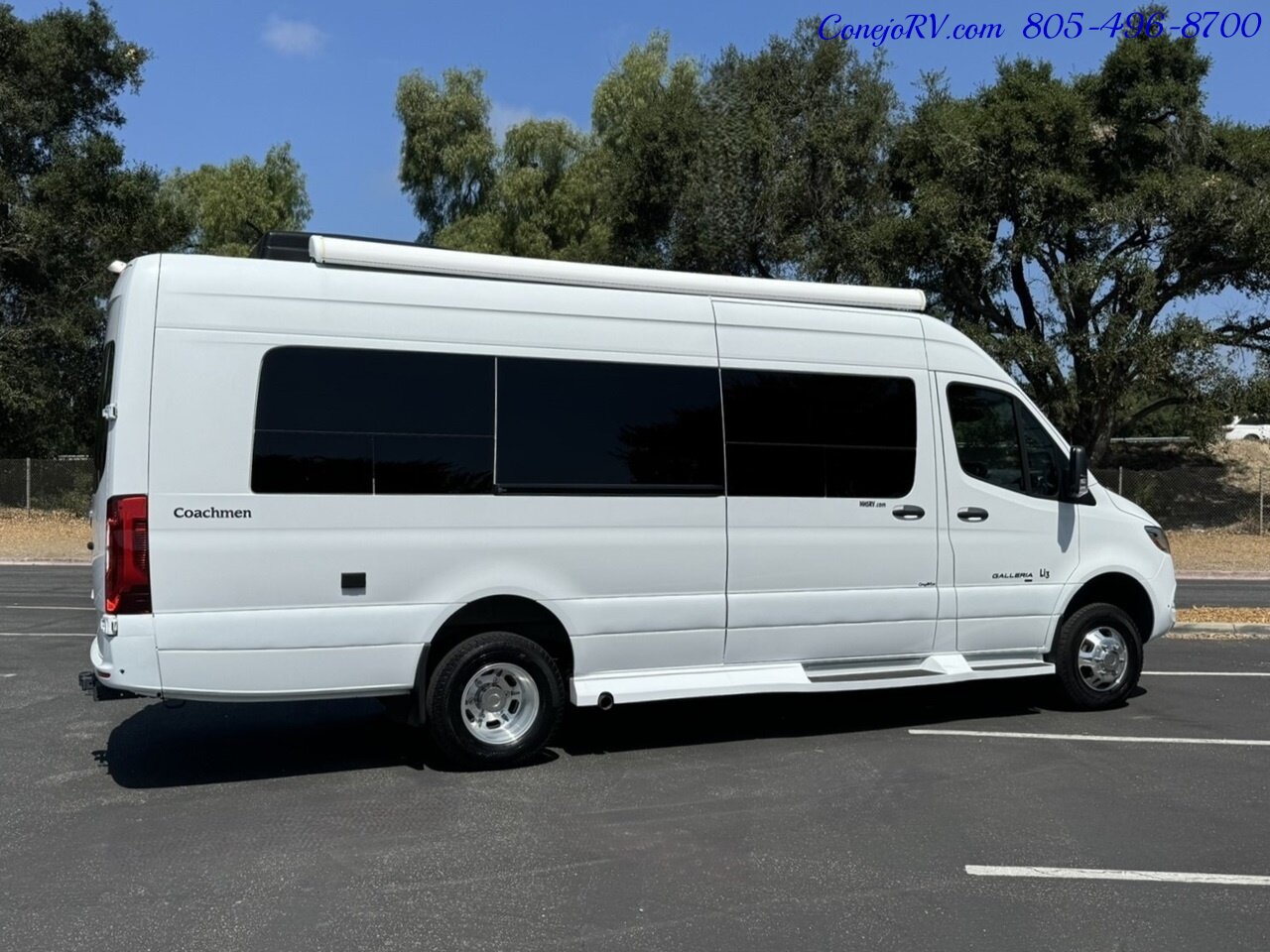 2021 Coachmen Galleria 24Q 4x4 Li3 Power Rear Lounge Quad Captains Chairs  Turbo Diesel Sprinter - Photo 4 - Thousand Oaks, CA 91360