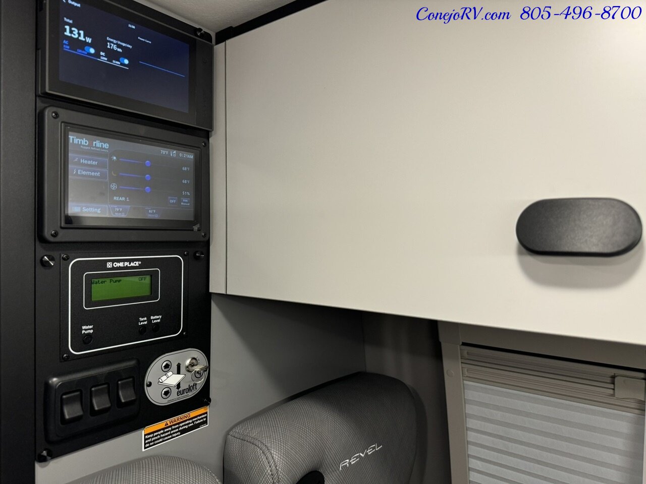 2025 Winnebago Revel 44E AWD Sprinter Mercedes Turbo Diesel, 8.4KWH  Lithionics System - Photo 9 - Thousand Oaks, CA 91360