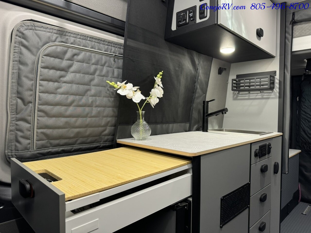 2025 Winnebago Revel 44E AWD Sprinter Mercedes Turbo Diesel, 8.4KWH  Lithionics System - Photo 11 - Thousand Oaks, CA 91360